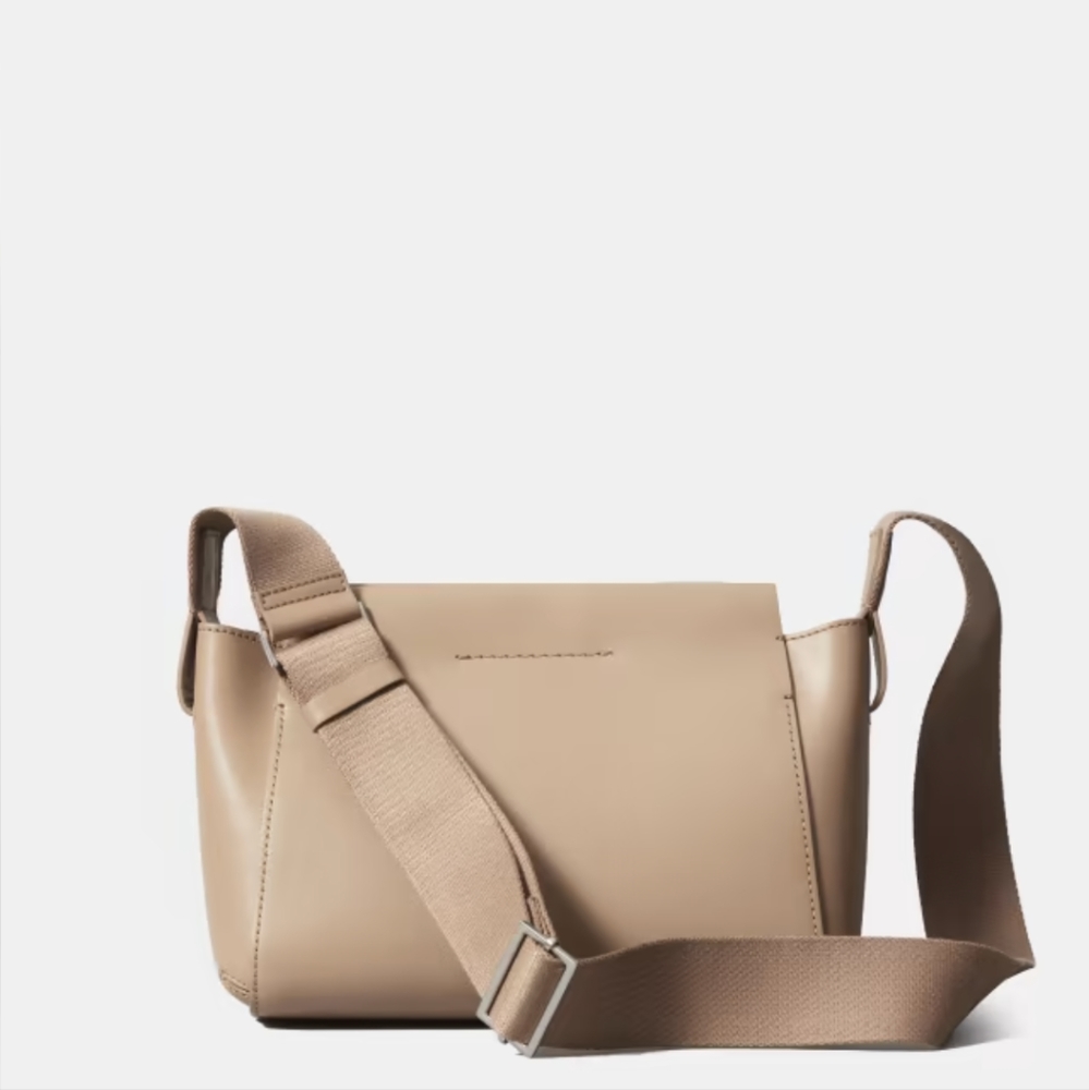 Everlane Mini Form Bag in the color Sand